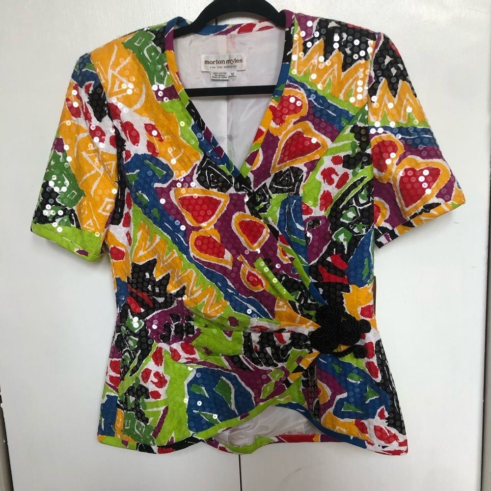 Morton Myles Vintage Sequin Jacket